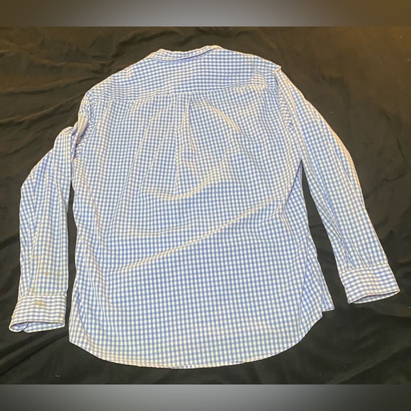 Large Tommy Hilfiger Men’s Blue & White button up PERFECT No stains No Flaws 🤩 - Picture 7 of 14
